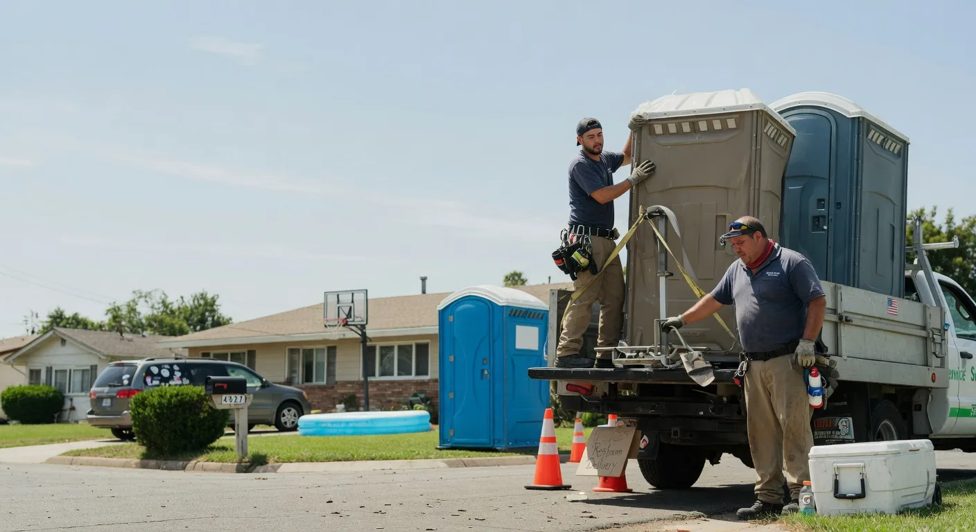 Porta Potty Rental in Mason City, IA near me