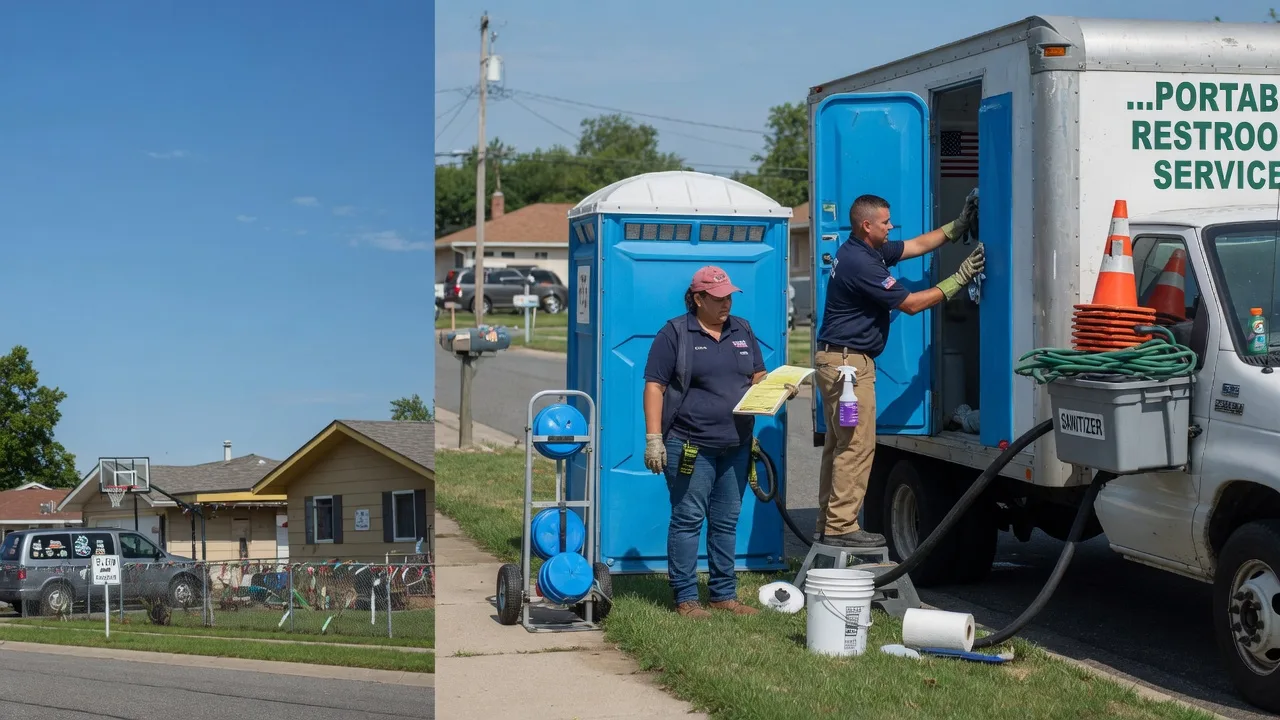 Portable Toilet Rental in Mason City, IA near me